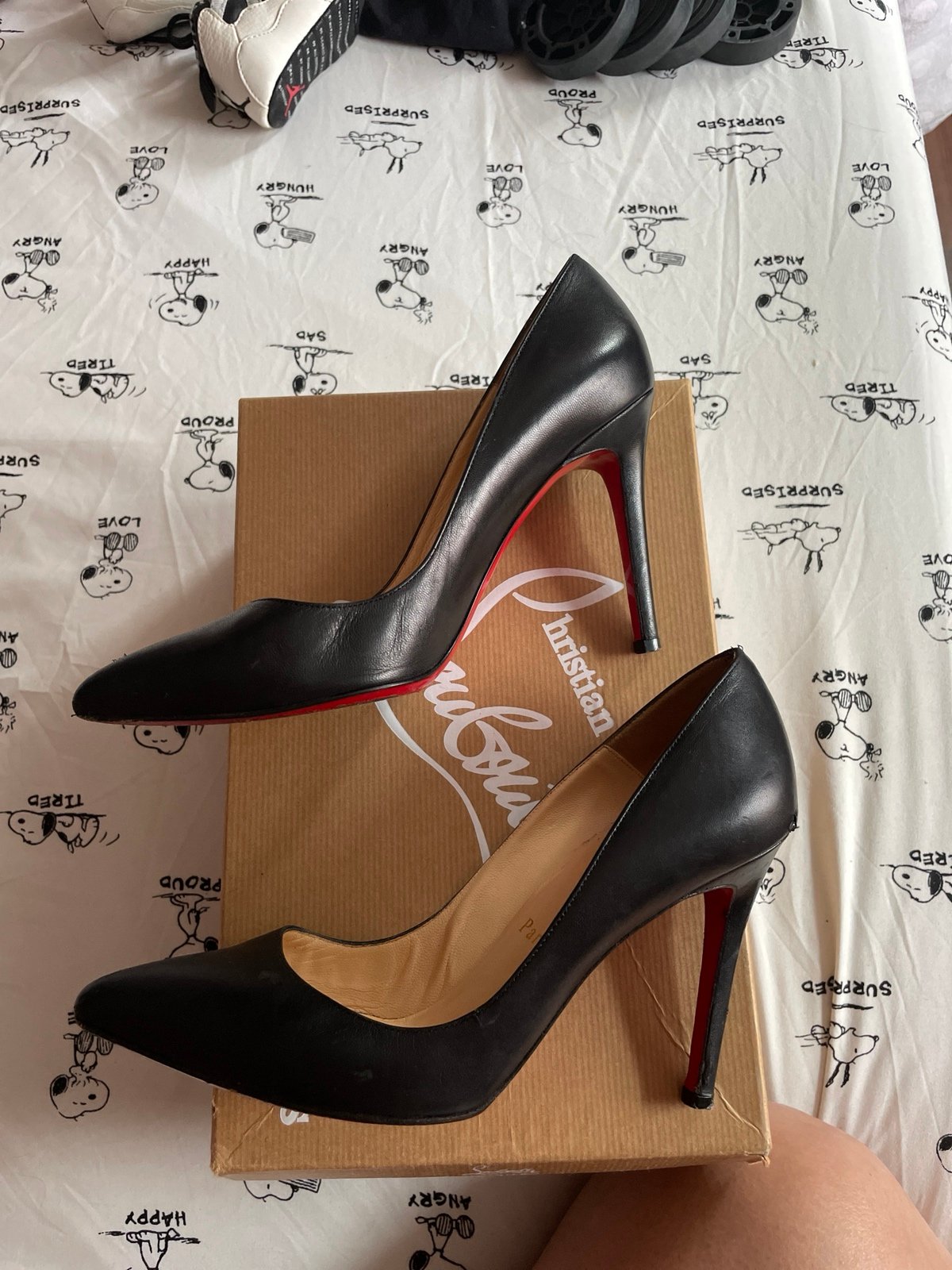 Christian Louboutin Pigalle black 36.5 Heels