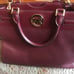 Michael Kors Burgundy Purse