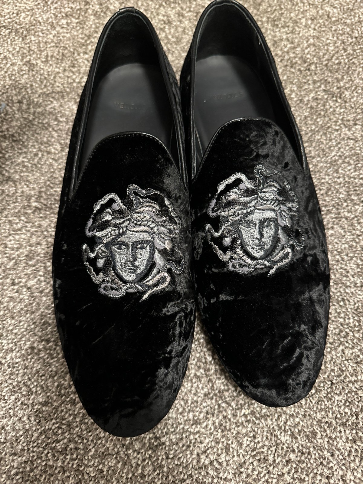 GIANNI VERSACE ブラウンローファー ✨未使用級✨ジャンニ ヴェルサーチ ビットローファー