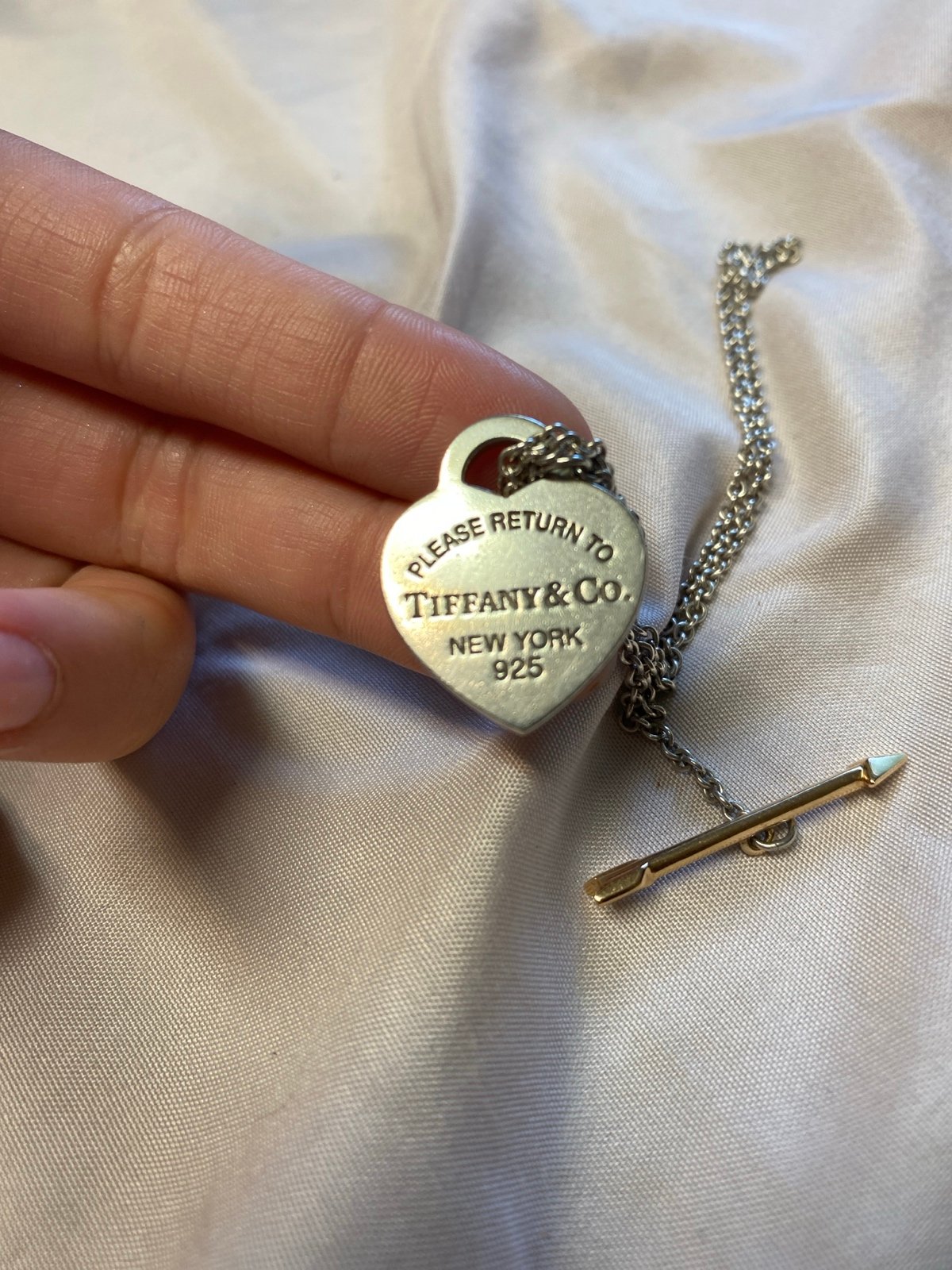Tiffany & Co “Lovestruck” Heart Tag Pendant