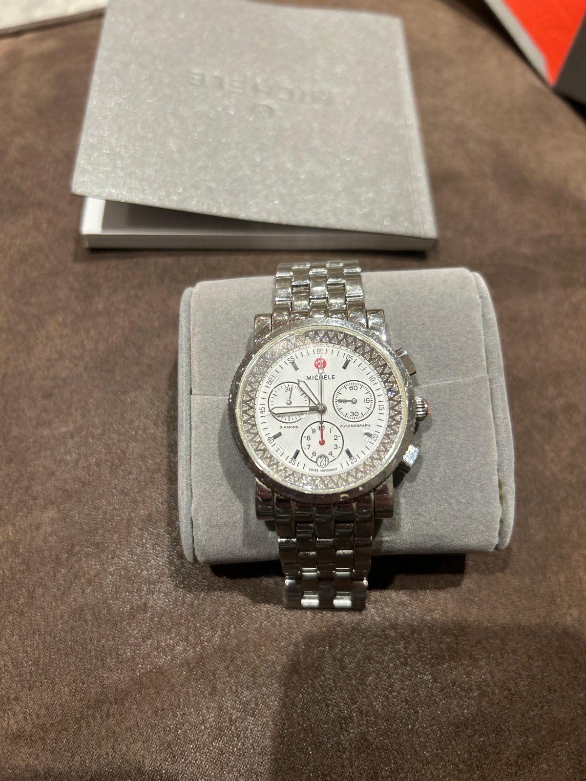 michele sport sail diamond watch
