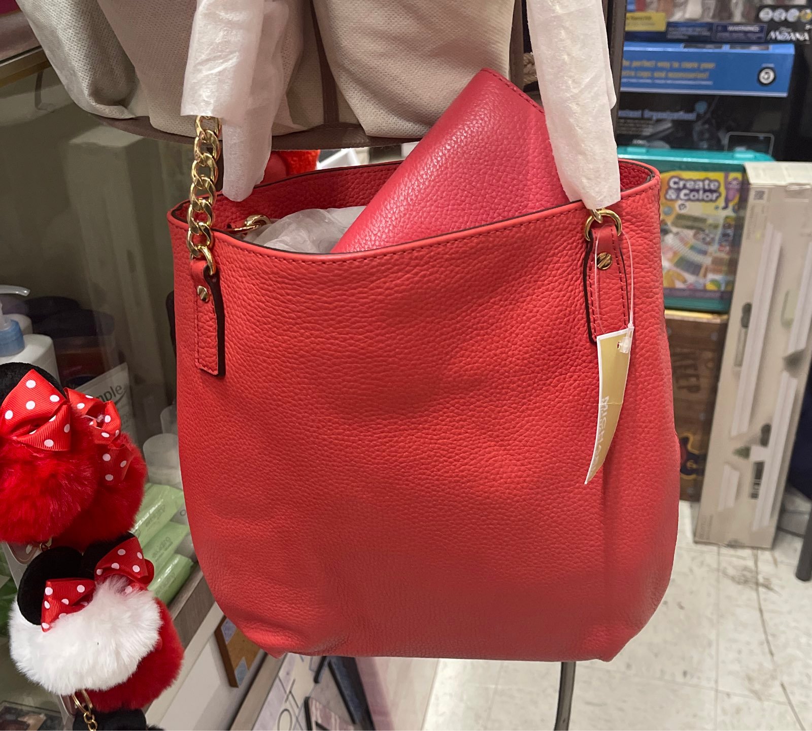 michael kors watermelon bag