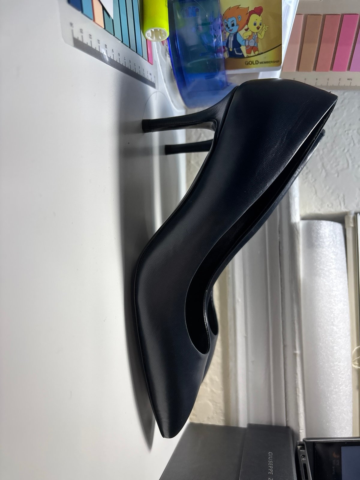 Giuseppe zanotti 70mm leather pumps