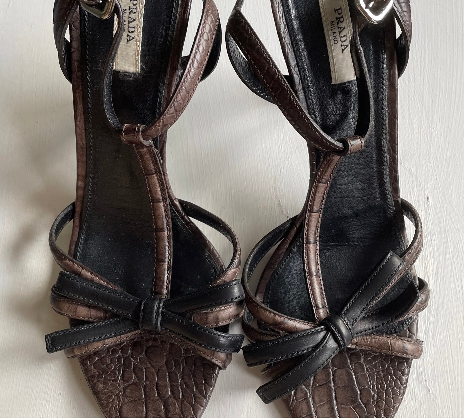 Prada strappy shoes