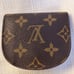 Louis Vuitton Monogram Porte Monnaie Gousset Coin Purse
