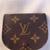Louis Vuitton Monogram Porte Monnaie Gousset Coin Purse