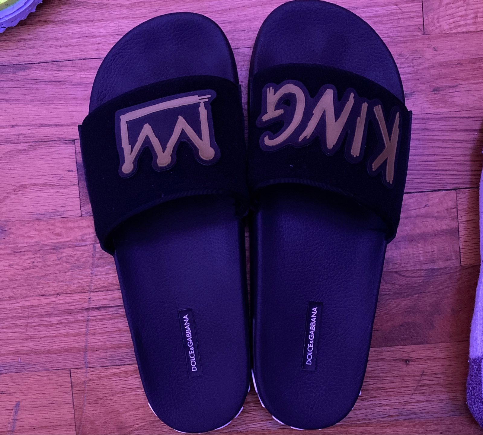 Dolce and Gabbana slides | Mercari