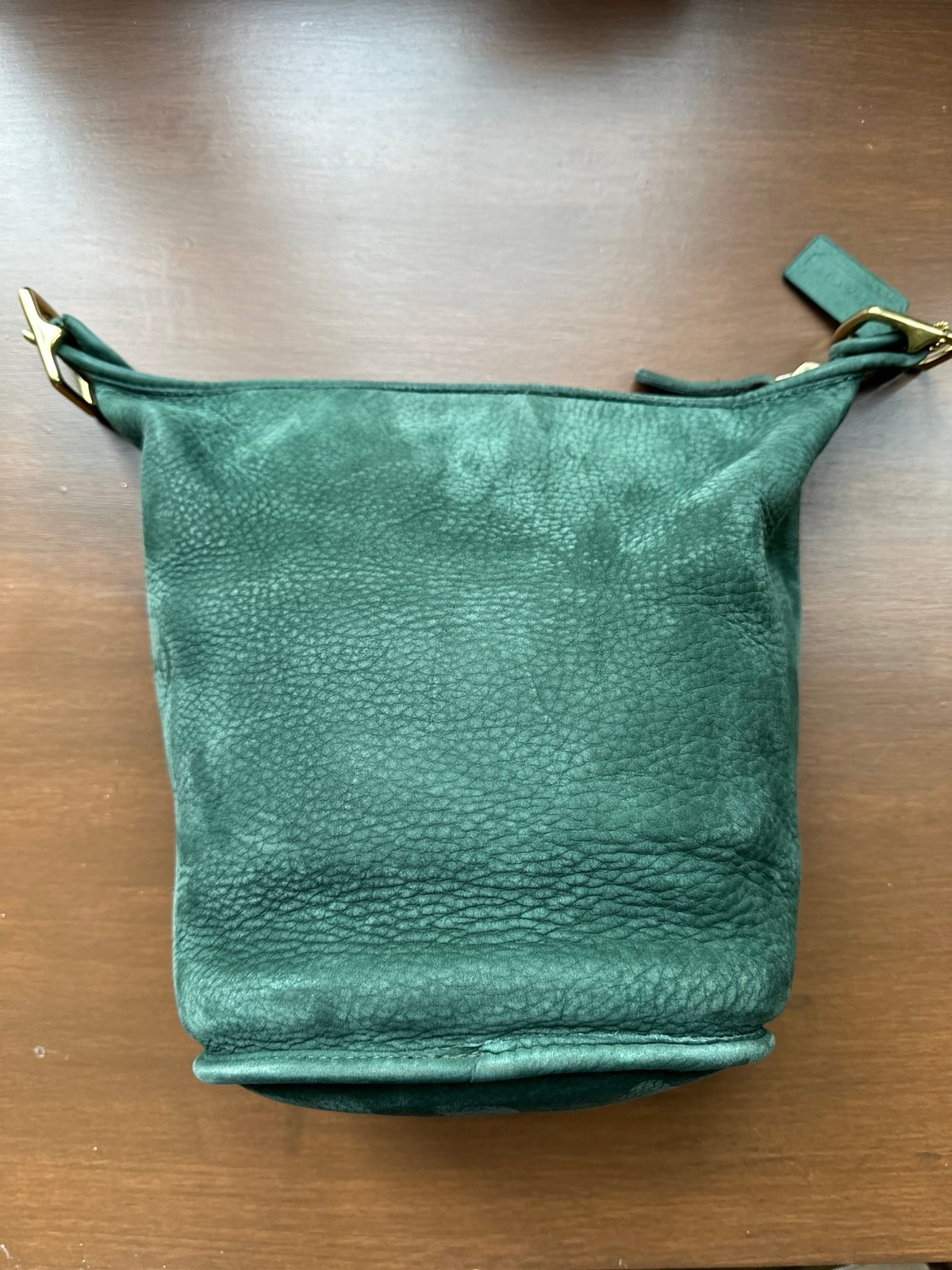 バッグ Coach Helen's Legacy Green Nubuc Duffel Coach Helen's Legacy Green Nubuc Duffel