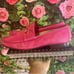 Gucci Pink Jordaan Loafers