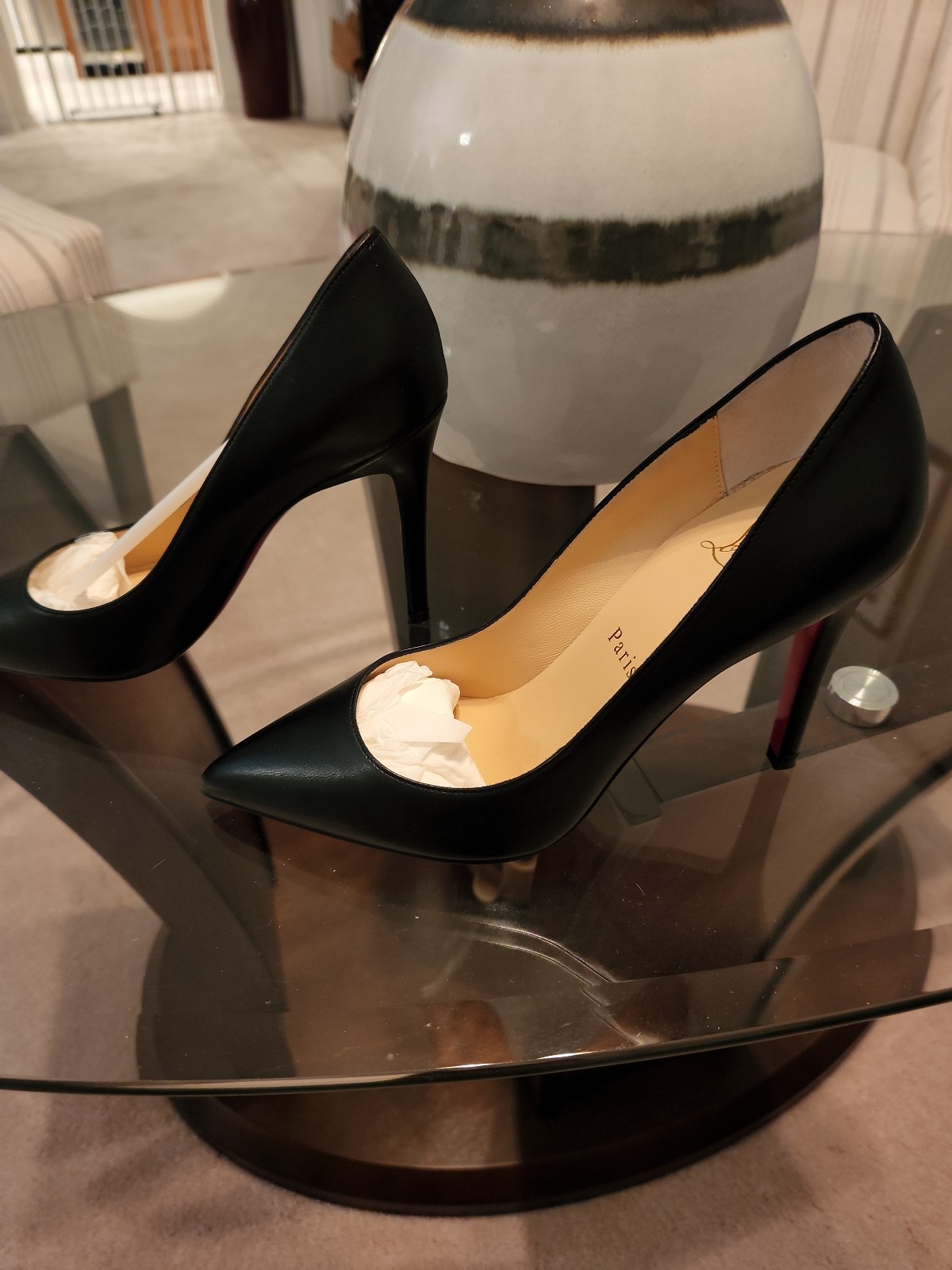 関税送料込【Christian Louboutin】ルイジュニアオルラトパセオ Christian Louboutin - Louis Junior Spikes Orlato Floral