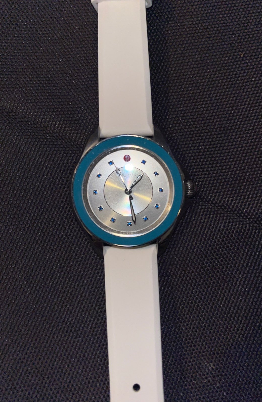 michele cape topaz watch