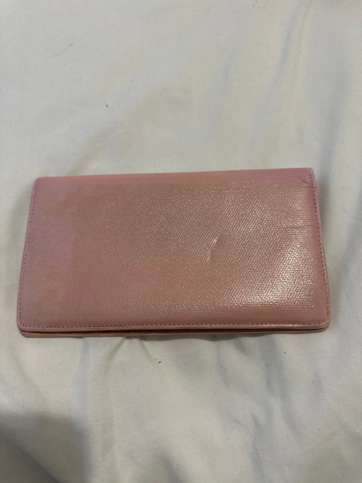 Chanel pink long Wallet