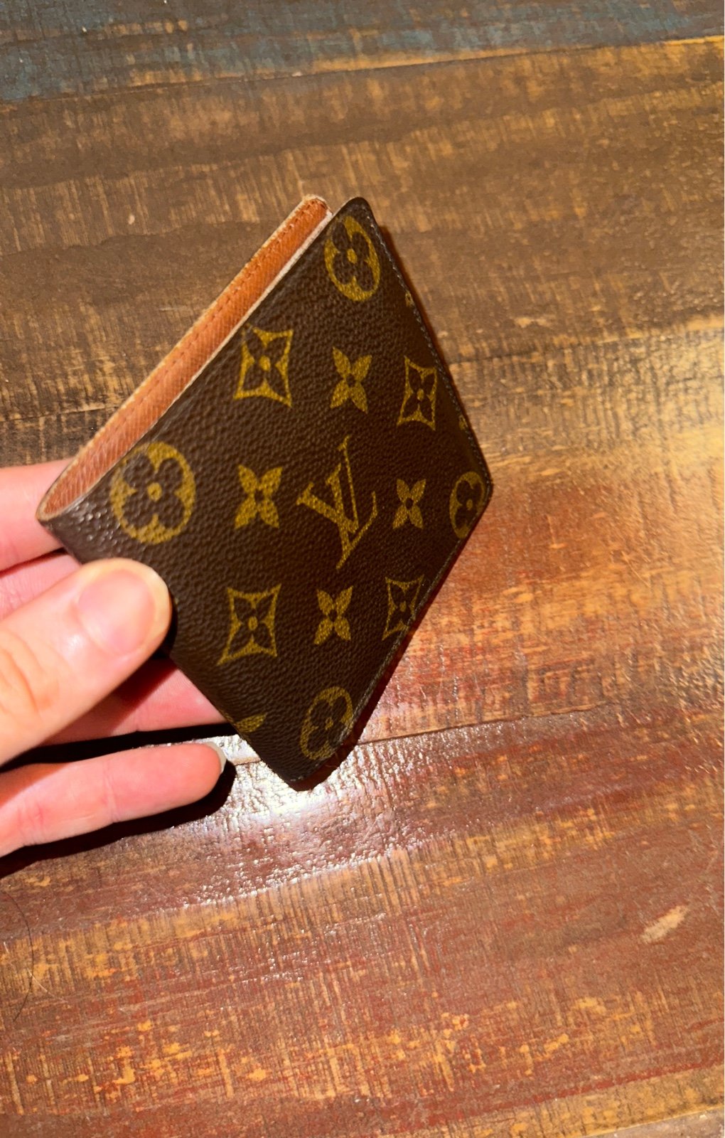 Louis Vuitton Monogram Mens Bifold Wallet