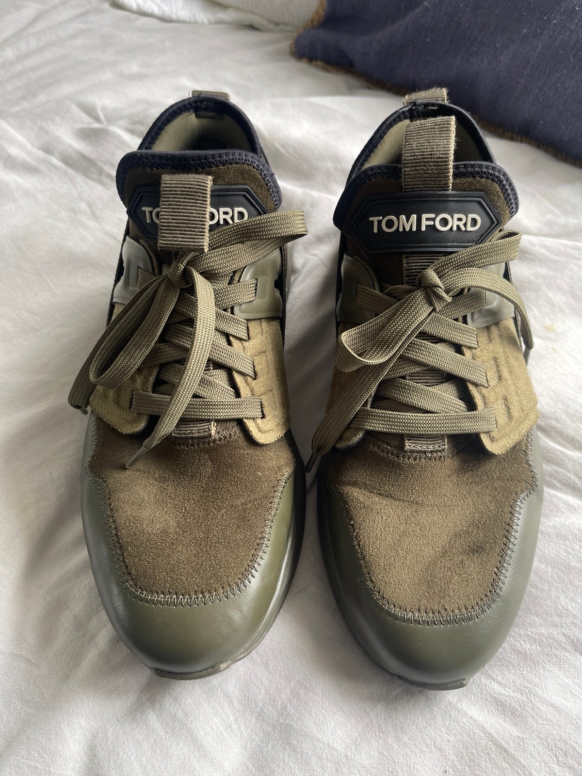 【関税＆送料込み】Tom Ford Neoprene And Suede Jago Sneaker Tom Ford Suede And Neoprene Jago Sneaker
