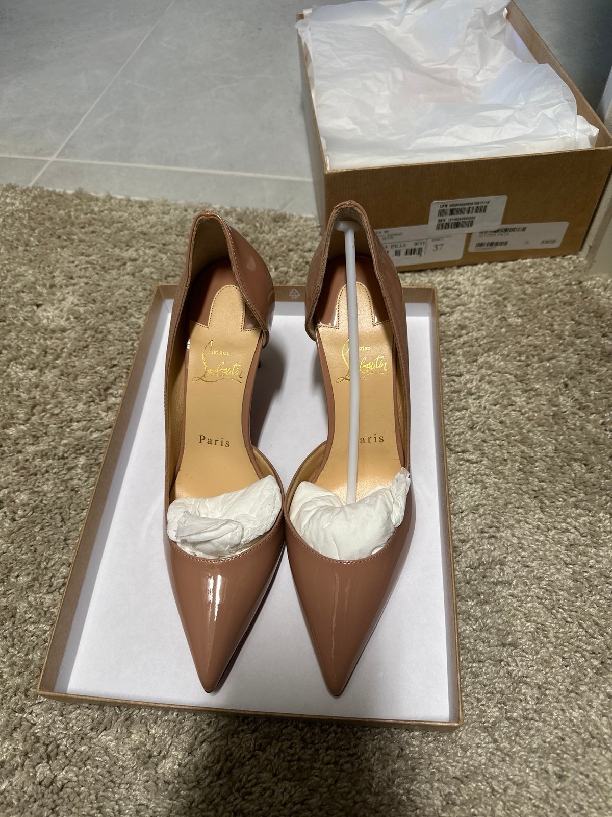 Christian Louboutin 1240856PYRASTRASSL338 関税送料込 F.A.V Fique A Vontade ブラック カーフレザー - Shoes - Women
