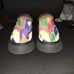 UGG TAZZ PRIDEPOP ALL GENDER PLATFORM SLIPPERS SHOES, WOMEN Size 8