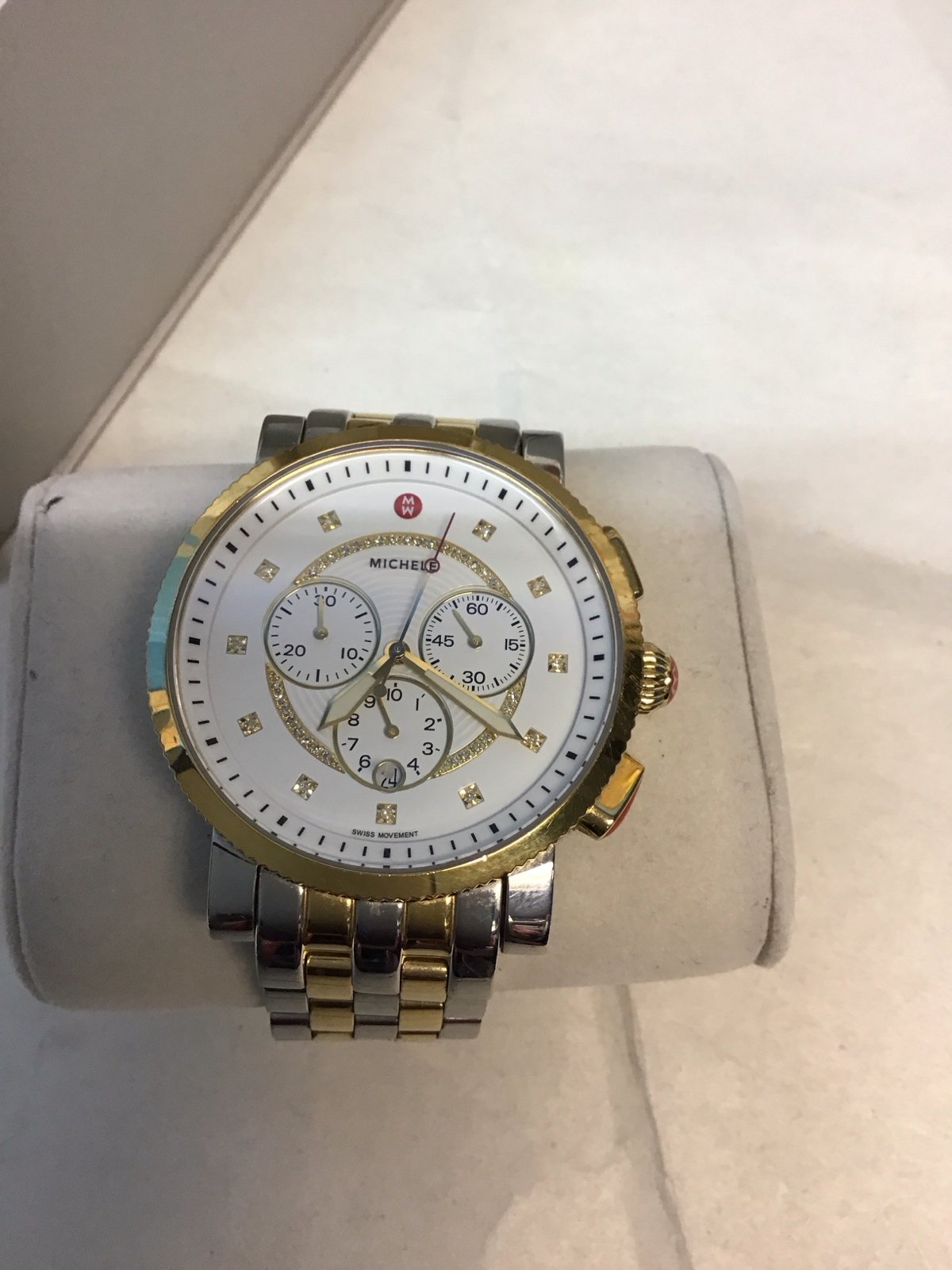 michele sport sail diamond watch