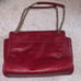 Coach Red Leather Pocket Shoulder Bag