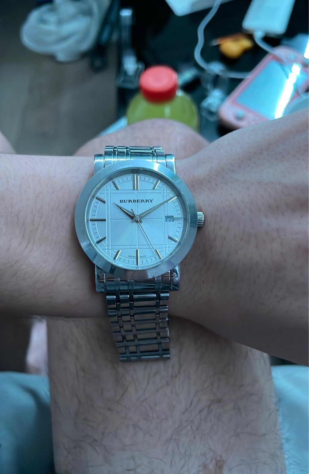 burberry men's watch