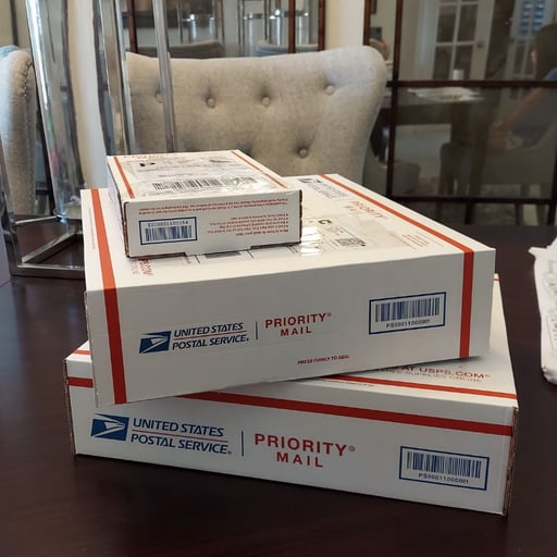 Mercari shipping boxes