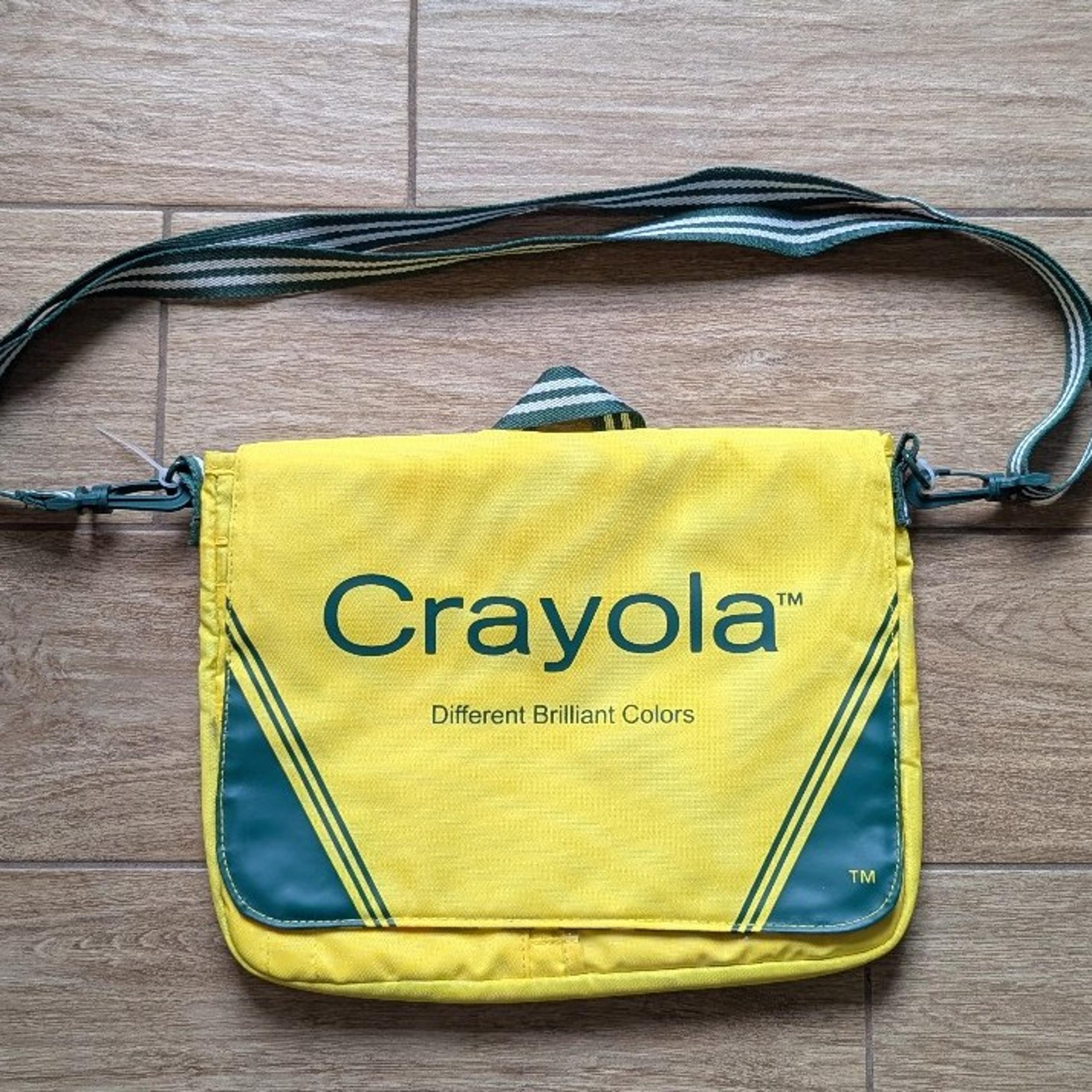 Official Crayola Crayon Crossbody Messenger Bag