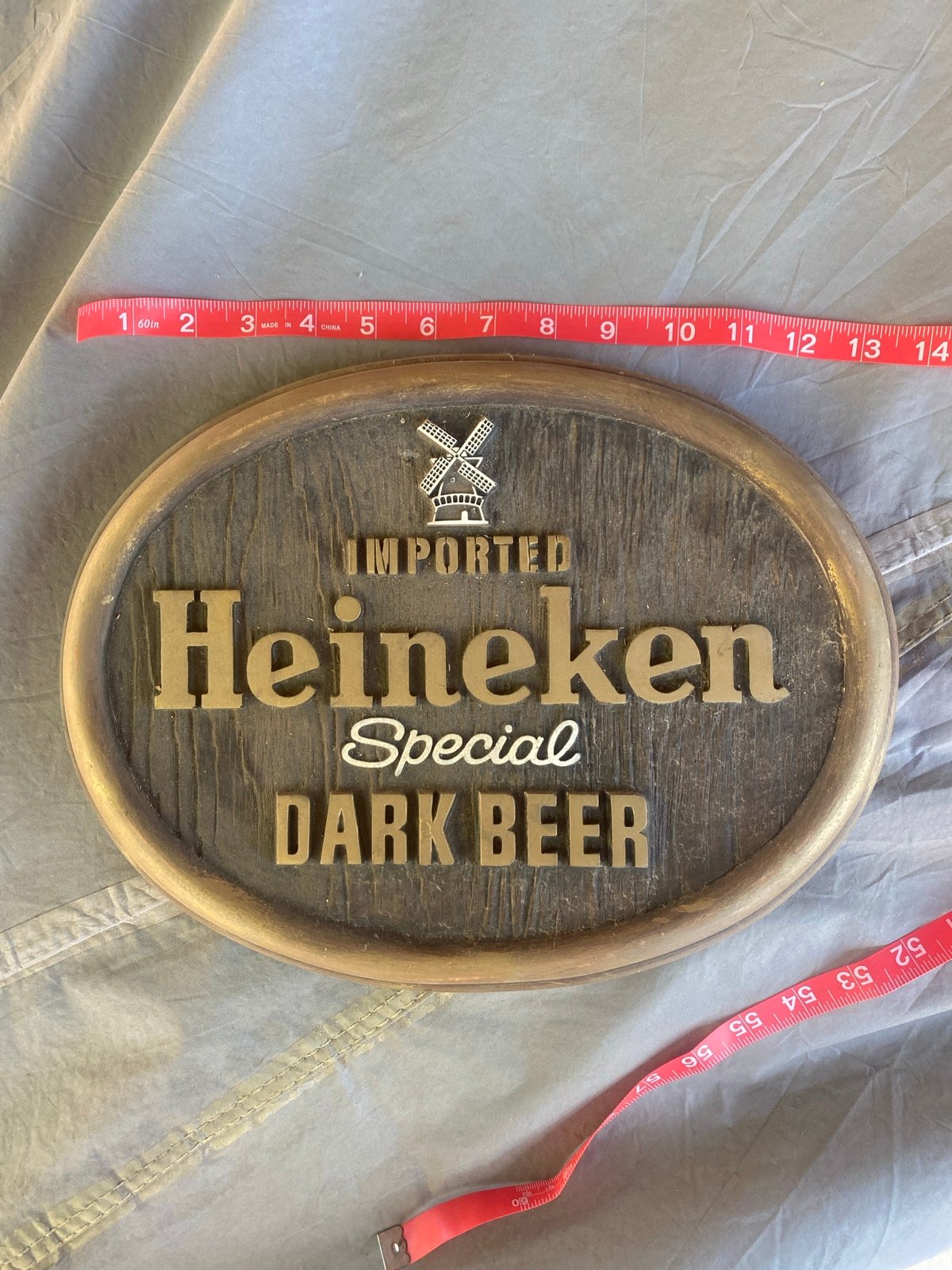 Vintage Heineken Bar Sign