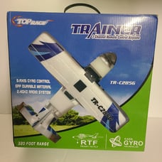 top race trainer 3 channel remote control airplane