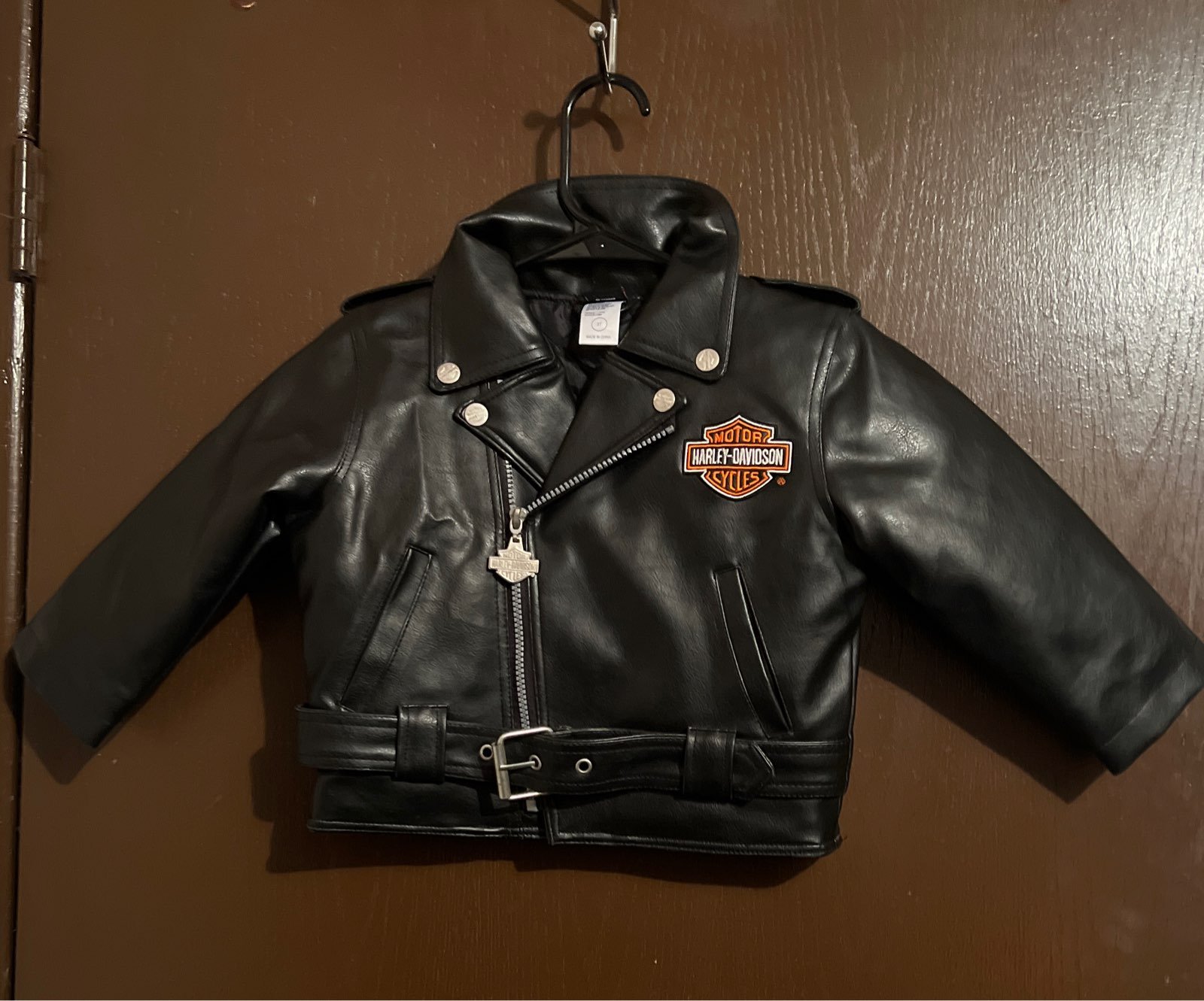 Harley-Davidson Kid Sz 3T FullZip Side Pockets Jacket