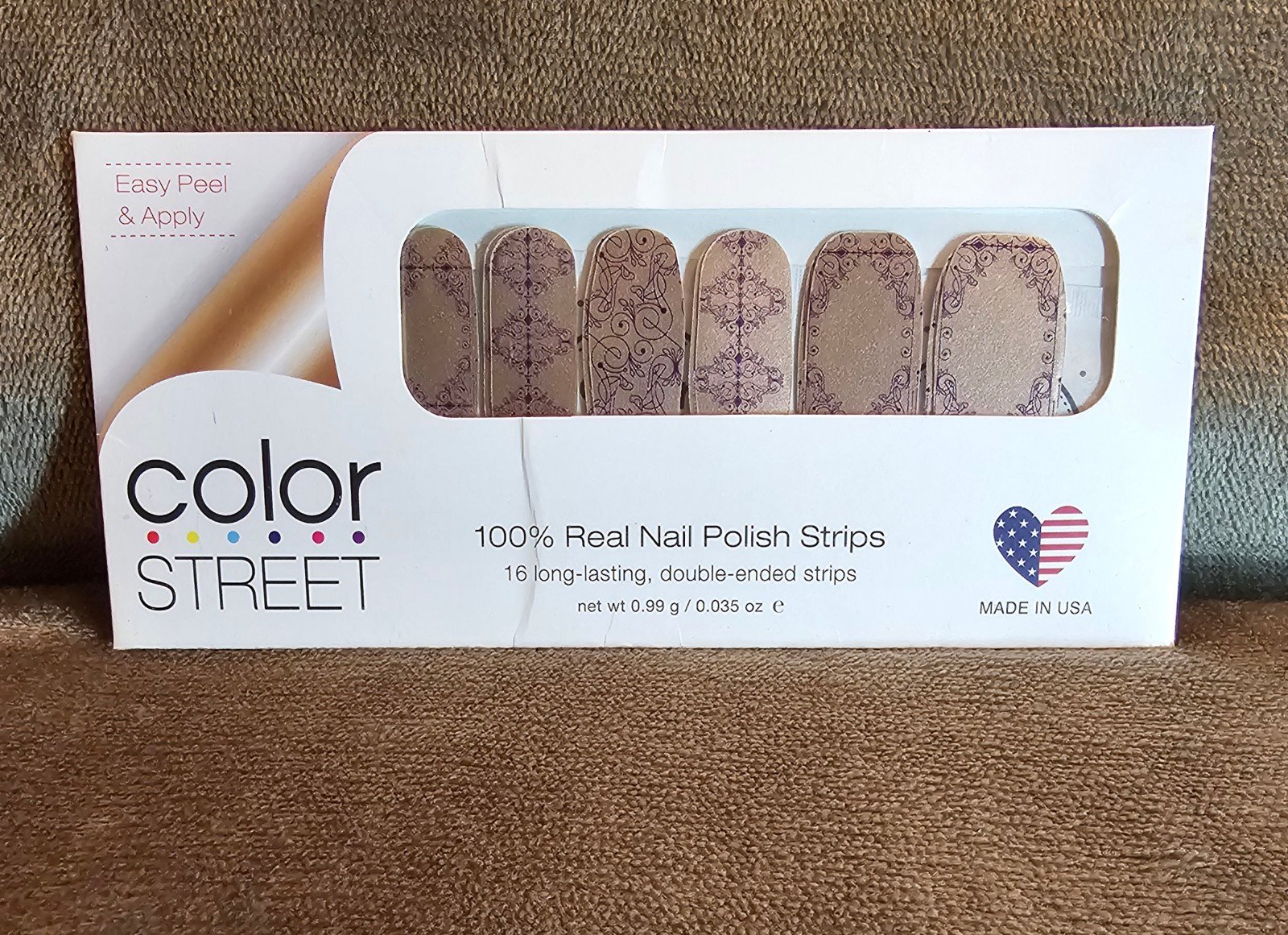 Color Street ~ BUCKINGHAM BEAUTY ~ VHTF RARE 2017 UNICORN ~ Collector's Dream