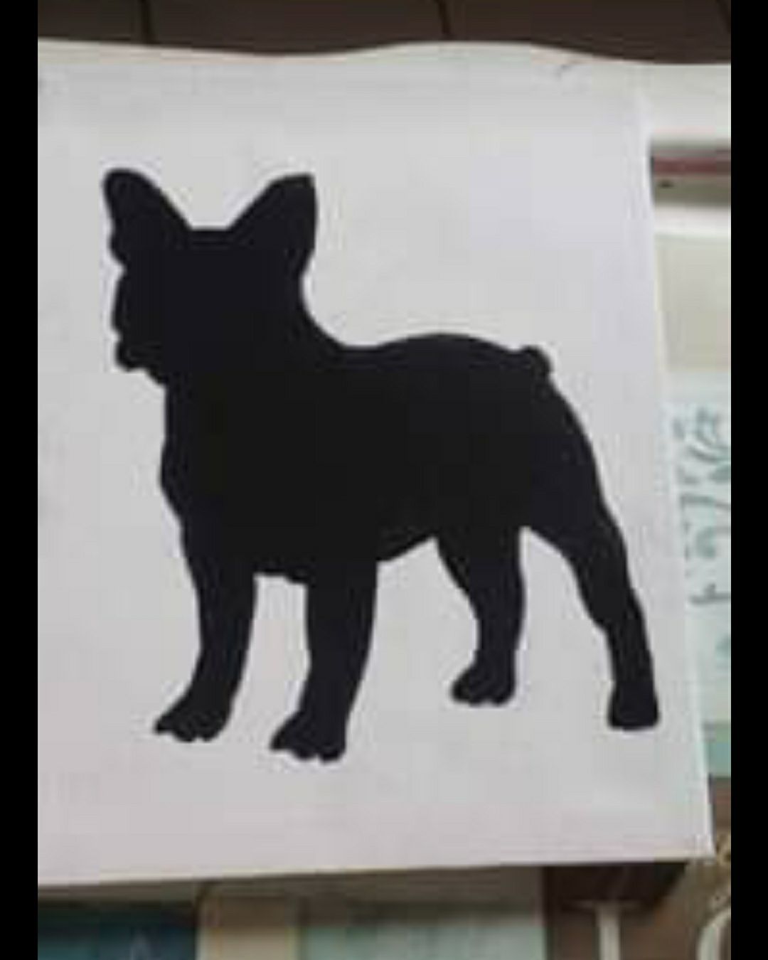 FRENCHIE BULLDOG SILOETTE