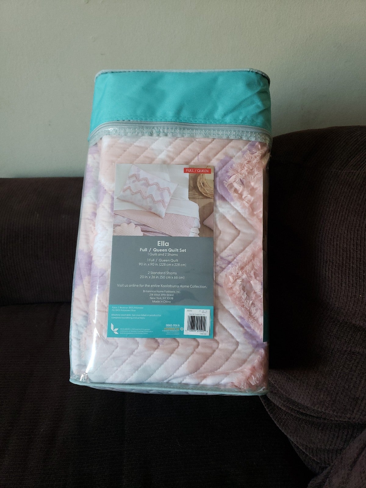 Koolaburra factory Ella by UGG full/queen quilt set