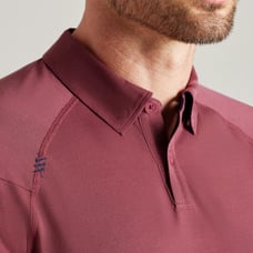 Rhone Commuter Long Sleeve Polo Lightweight Polo With Stretch