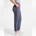 Athleta Brooklyn Textured Ankle Pants Blue Leopard Print size 4