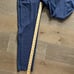 Athleta Brooklyn Textured Ankle Pants Blue Leopard Print size 4