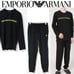 Brand new Emporio Armani stretch relaxed wear set, size L equivalent, black.