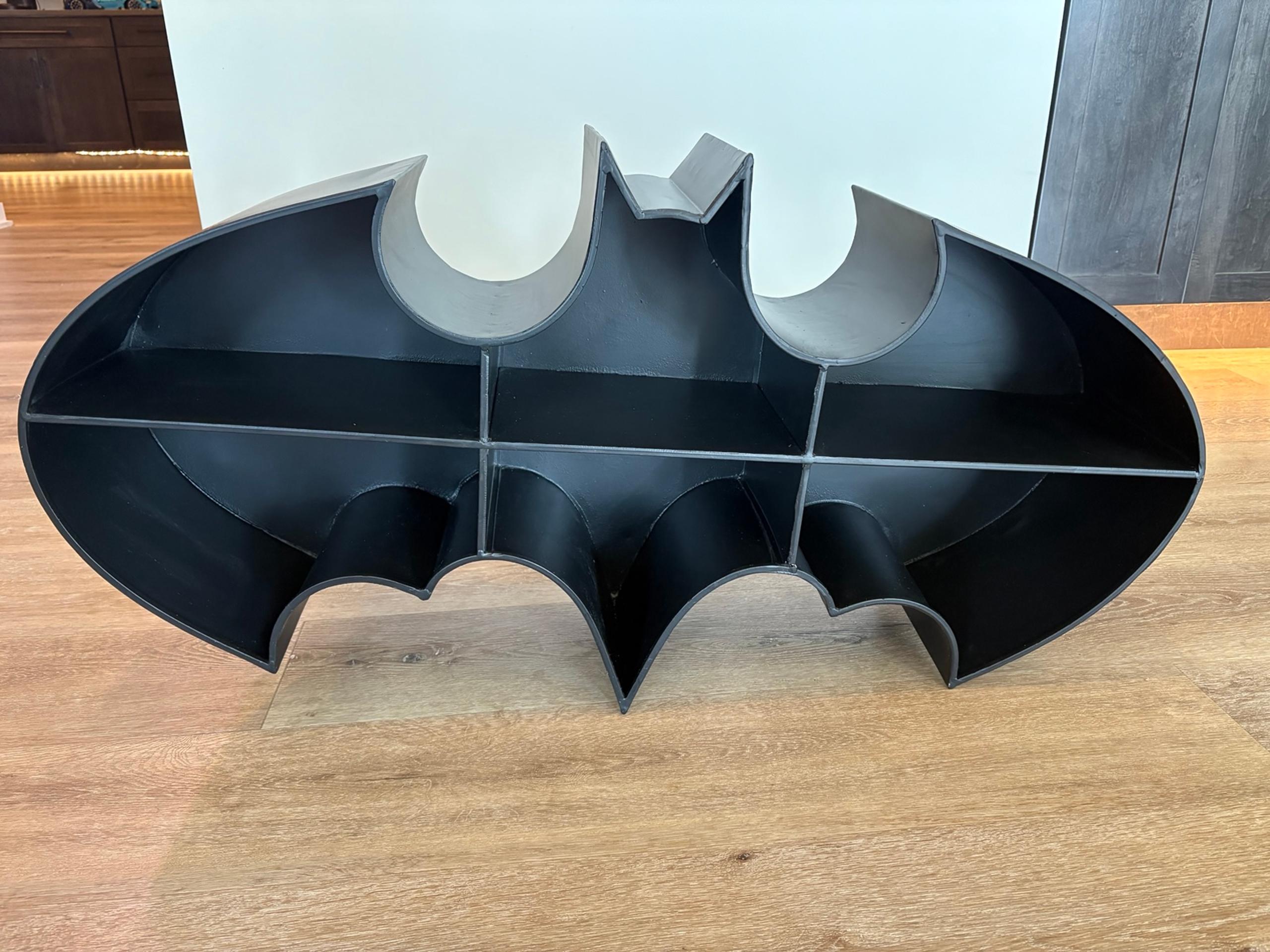 Metal Pottery Barn Batman Shelf