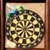 Kings Head Pub and Lodging Dart Board Cabinet