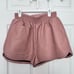 Stella McCartney faux leather mini shorts