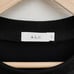 A.L.C. Lindsey Ruffle Cold Shoulder Top Black Women’s 0