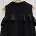 A.L.C. Lindsey Ruffle Cold Shoulder Top Black Women’s 0