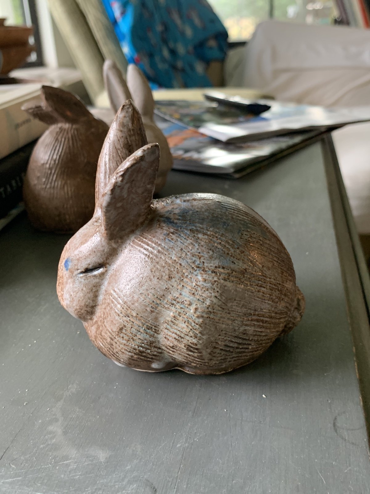 Peters pottery fat bunny