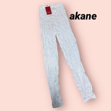 amu akane Spats Leggings Pants with Ruffles