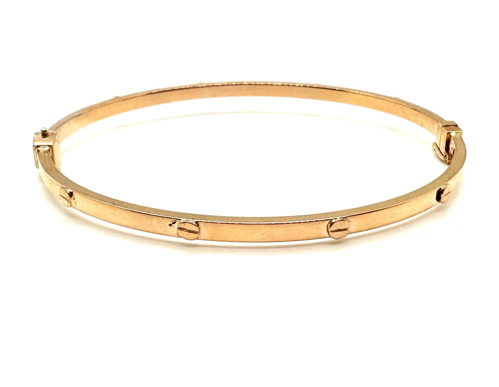 14K Gold Bangle Bracelet