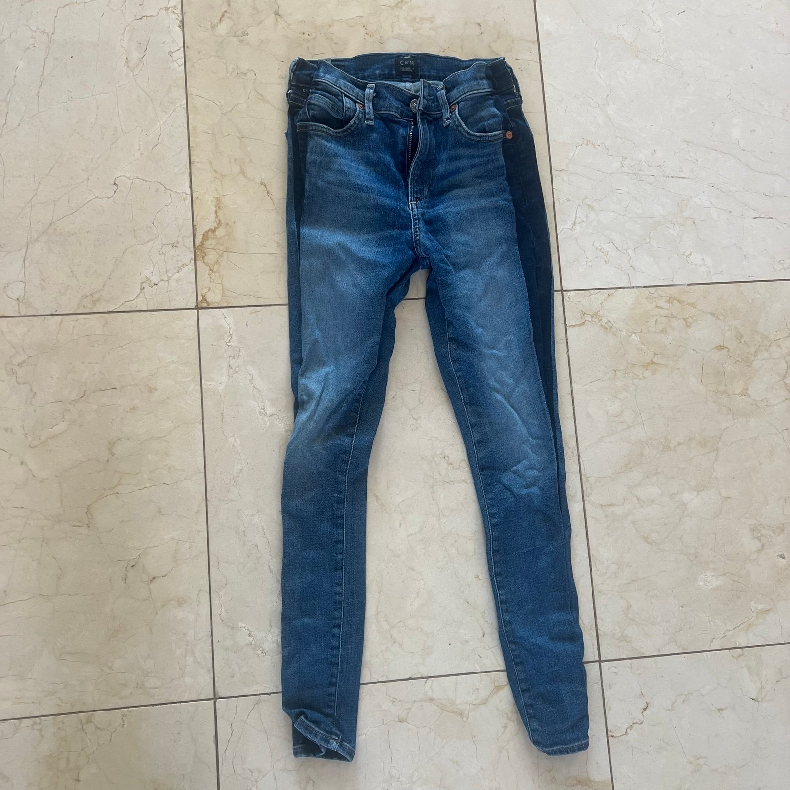 Citizens of Humanity COH Rocket Crop High Rise Skinny Sz 24