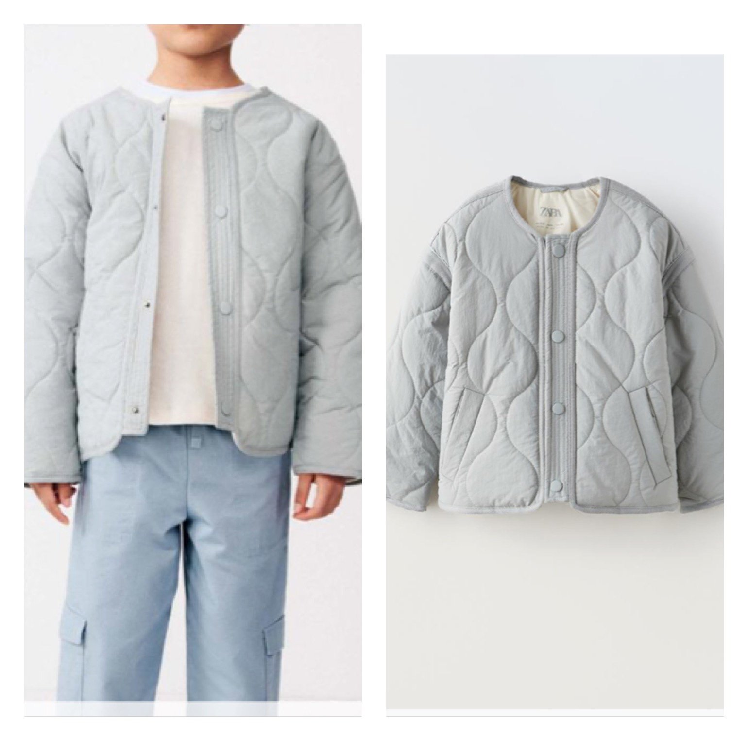 NWT Zara quilted jacket 3-4Y (40.9 inches)