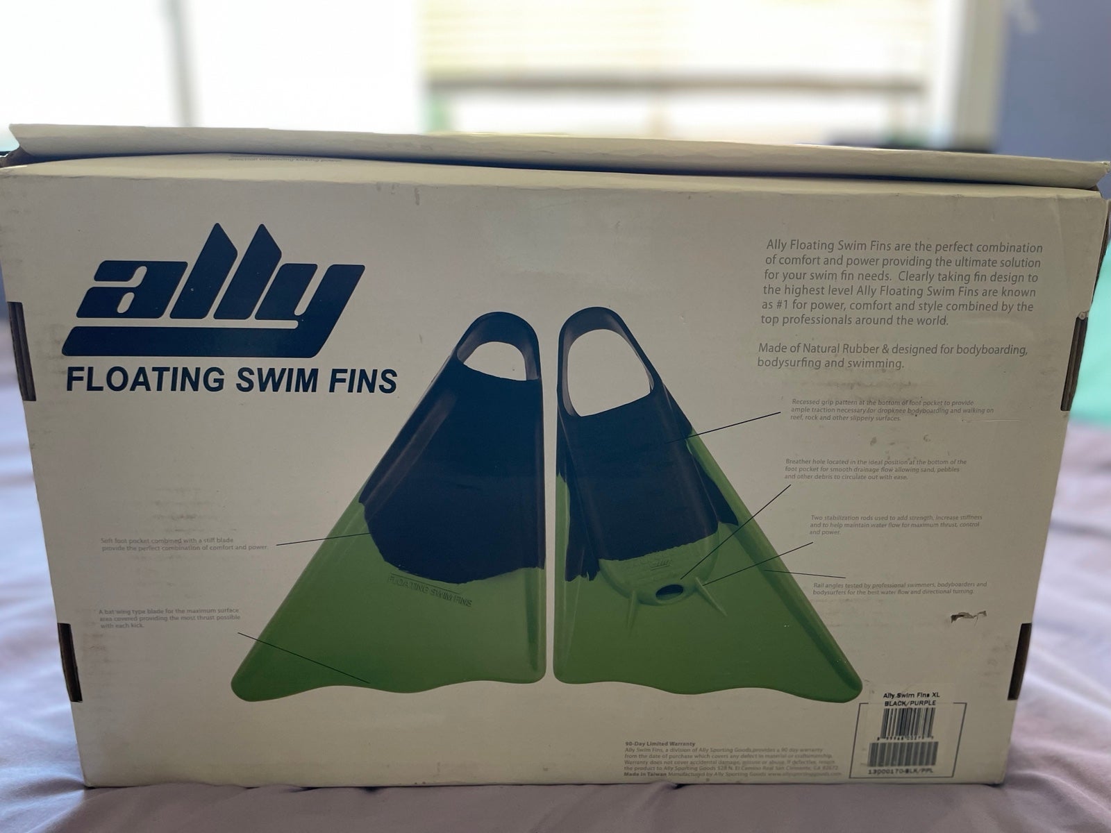 ALLY floating Swim Fins