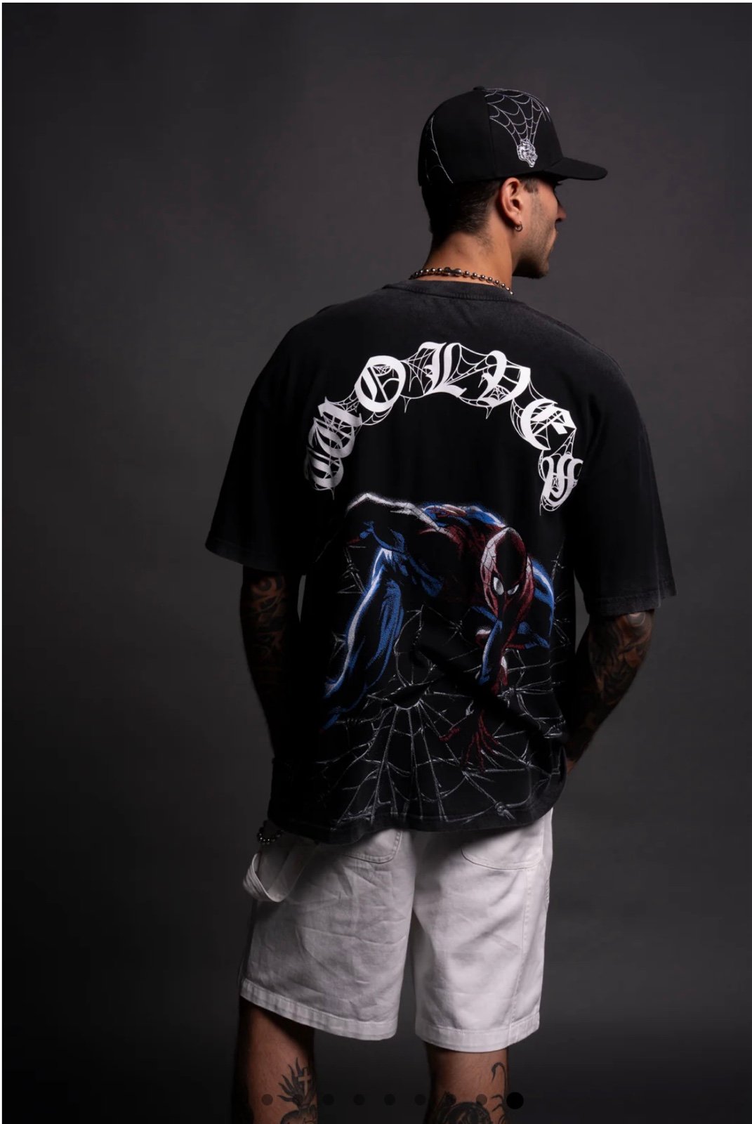 DARC SPORT X MARVEL SPIDER-MAN “ SPIDERMANS WEB” SHIRT- LARGE