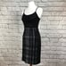DVF Panel Marta Pencil Skirt in Wavy Check Print