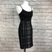 DVF Panel Marta Pencil Skirt in Wavy Check Print