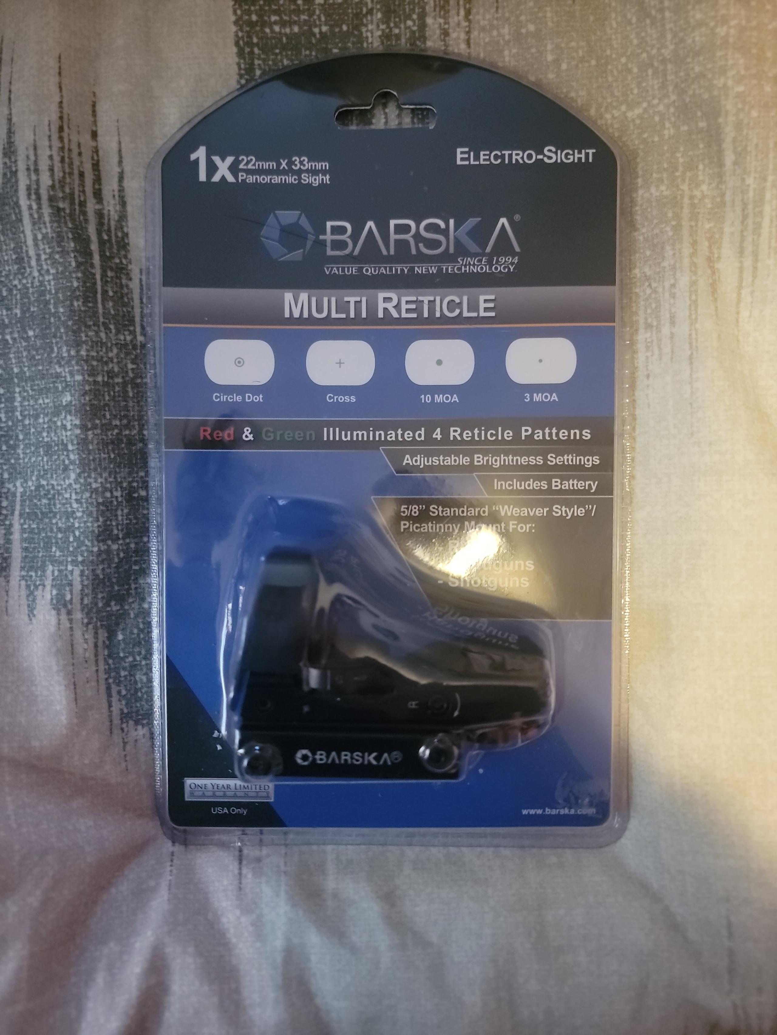 Electro- Sight Barska Multi Reticle